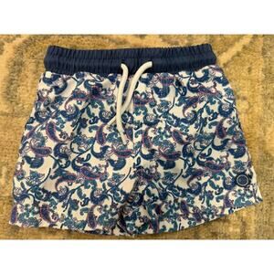 Sfera Baby Boys Paisley Short length Swim trunks Lined 6-12 Months